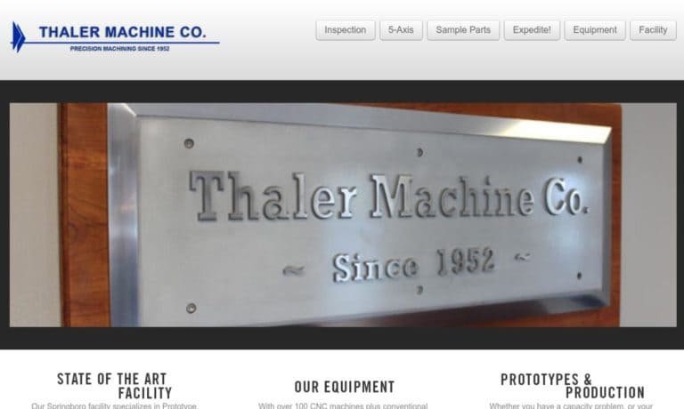 Thaler Machine Co.