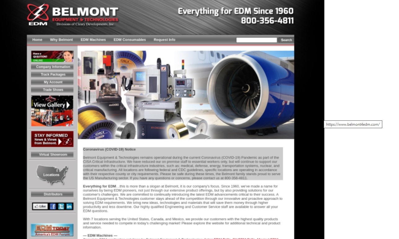 Belmont Equipment & Technologies Company
