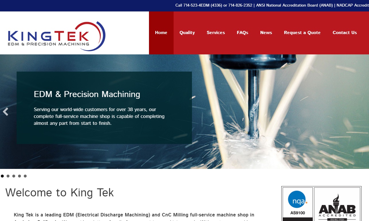 King-Tek EDM & Precision