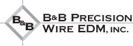 B&B Precision Wire EDM, Inc. Logo
