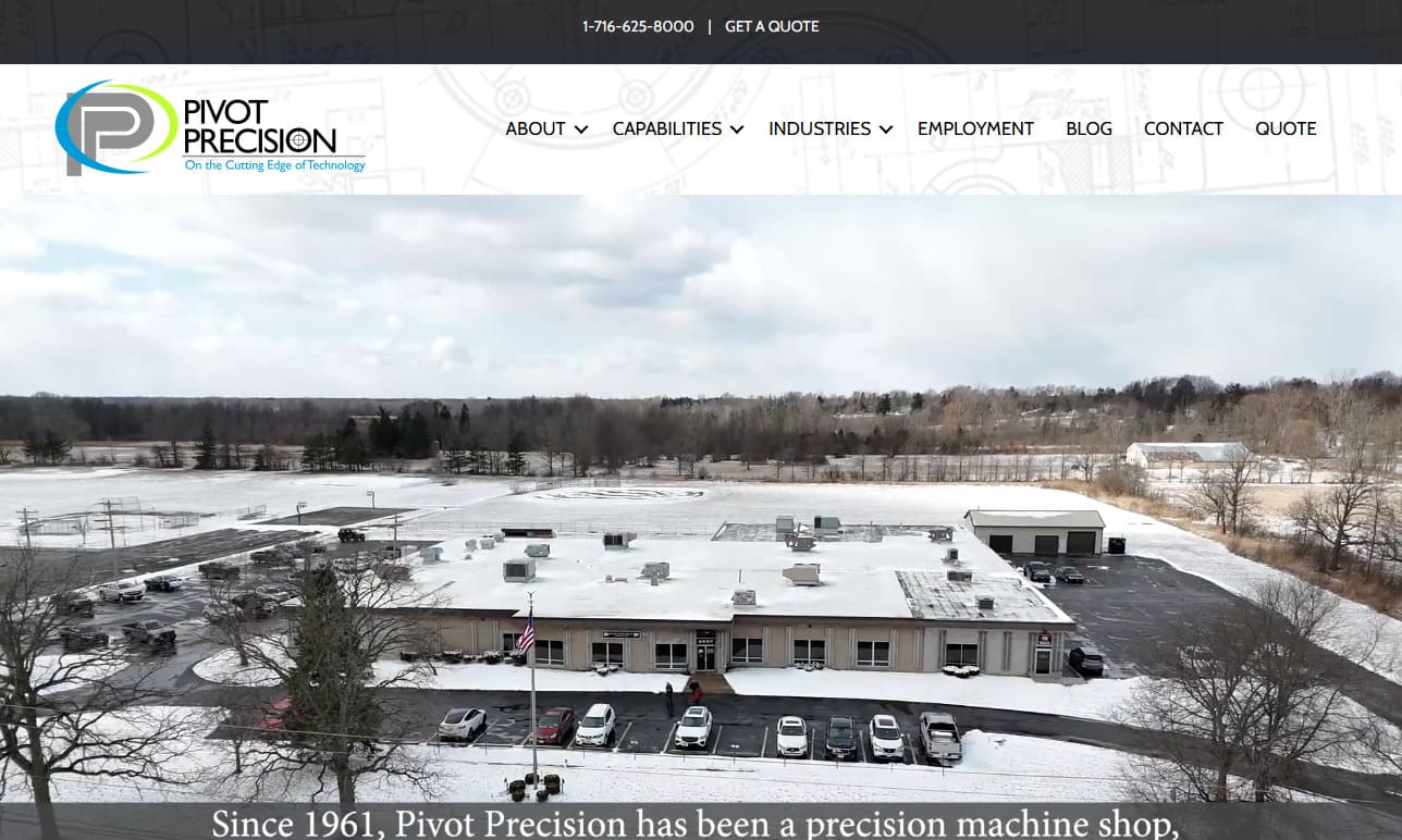 Pivot Precision Corporation Pivot Precision Corporation